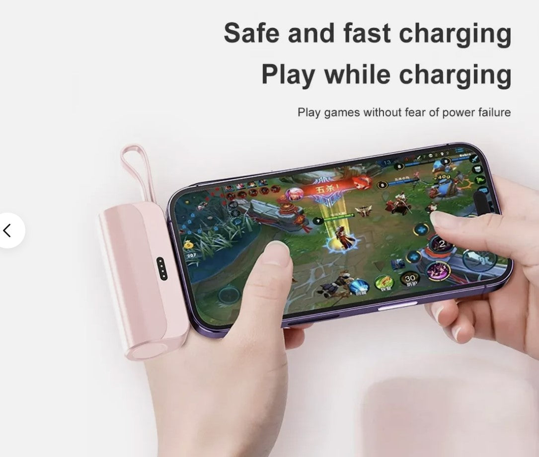 ⚡ Cargador Portátil 5000mAh – Energía sin Límites, Sin Cables ⚡