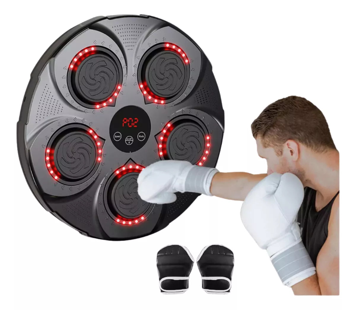Máquina de Boxeo Inteligente – Entrena con Ritmo y Energía 🥊🎵