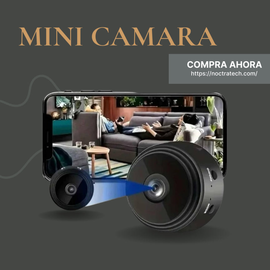 🔍 Mini Cámara Espía Full HD – Discreción Total al Mejor Precio 🔍